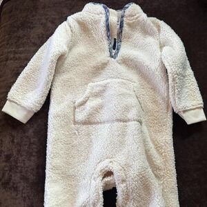 Carter's White Sleepsuits-babygrows